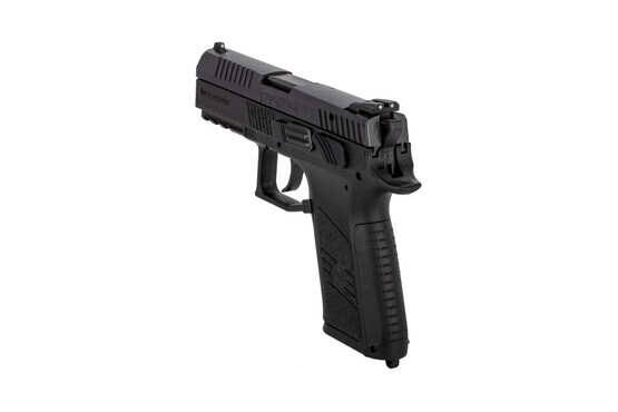 9x19mm CZ P-07 compact handgun has low-profile but oversized controls for easy manipulation even with gloves